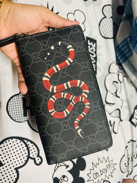 gucci kingsnake wallet sale|Gucci wallet snake cheap.